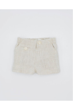 BERMUDA LINO NATURAL...