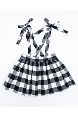 FALDA TIRANTES TWILL CUADRO...