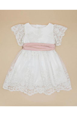 VESTIDO TUL BORDADO LAZADA...